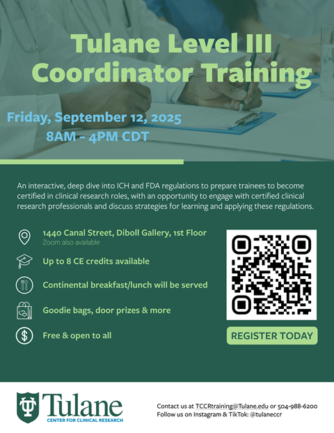Level 3 Coordinator Training