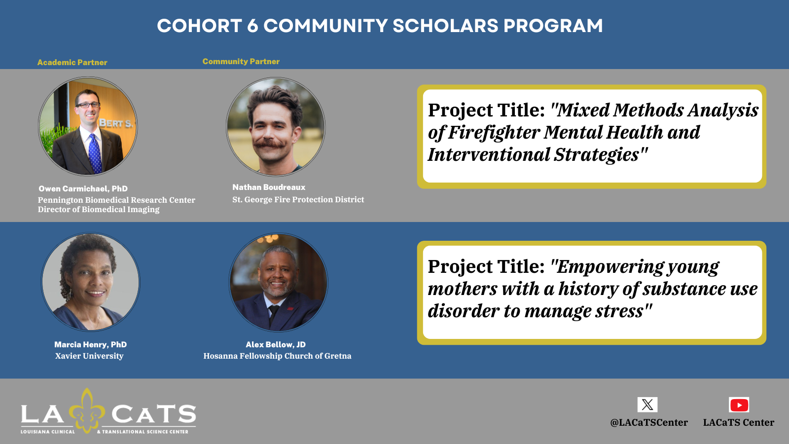 Cohort 6 LaCoSP