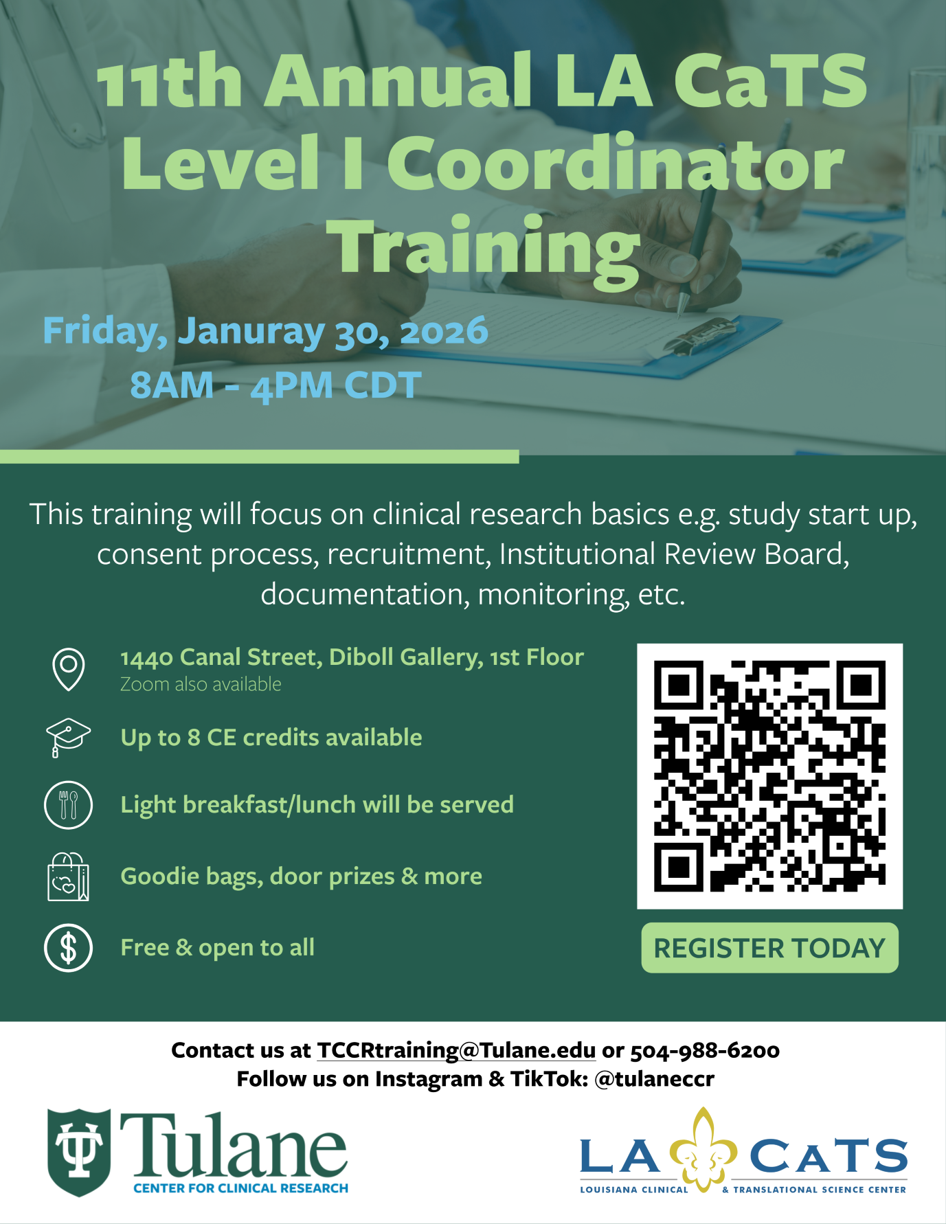 Level 1 Coordinator Training